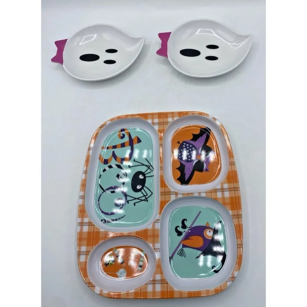 Melamine Ware & Fabulous Home halloween plates